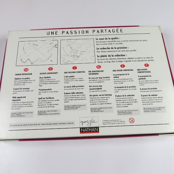 Kittens 500 pc jigsaw puzzle by NATHAN/ RAVENSBURGER (purchased in France) - Picture 4 of 4